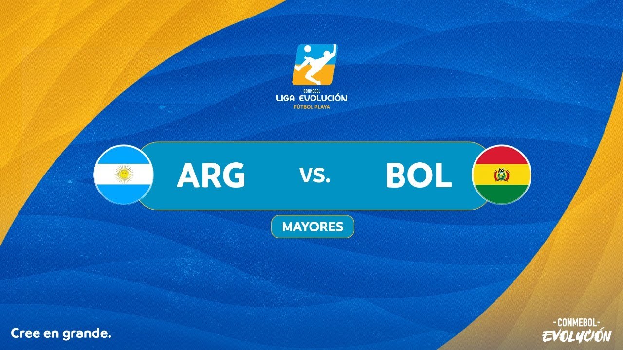EN VIVO | ARGENTINA vs. BOLIVIA | CONMEBOL LIGA EVOLUCIÓN FÚTBOL PLAYA - ZONA SUR | MAYOR