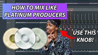 How To Mix Beats PERFECTLY Like Platinum Producers | FL Studio Mixing Tutorial