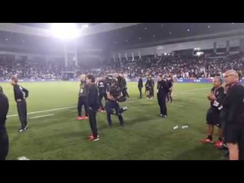 La reazione della panchina rossonera al rigore di Pašalić (Juventus-Milan 1-1)