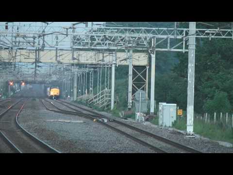 Class 37 37611 & 37059 4S47 Daventry-Coatbridge 8.6.10