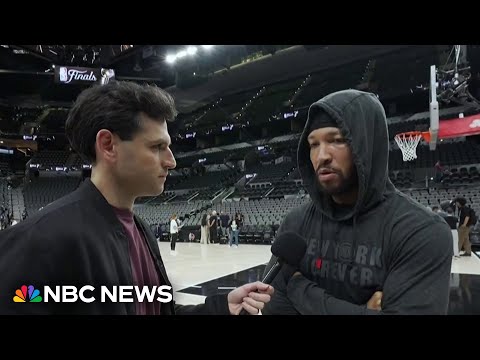 Jalen Brunson says fans have to 'be better' during NBA finals