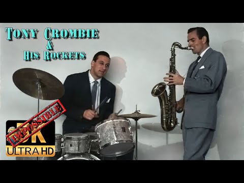 Tony Crombie & His Rockets AI 5K Colorized ❌Impossible Restore❌ - Let's You And i Rock 1957