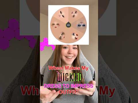Wheel Makes My WICKED Dress To Impress Outfit!! #roblox #robloxshorts #dresstoimpress