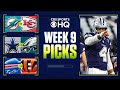 NFL Week 9 BETTING PREVIEW: Expert Picks For Each Game I CBS Sports