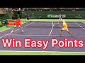 How To Win Easy Points In Doubles (Tennis Strategy Explained)