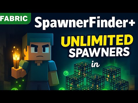 This Mod Shows You Every Spawner in Minecraft! 🔥 (SpawnerFinder+ Fabric 1.21)