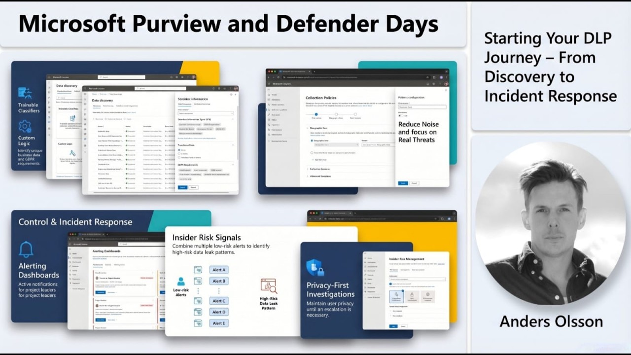 Starting Your DLP Journey – From Discovery to Incident Response - Track 2 session 5