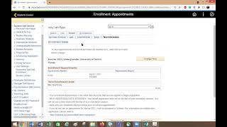 How to find your enrollment date & time
