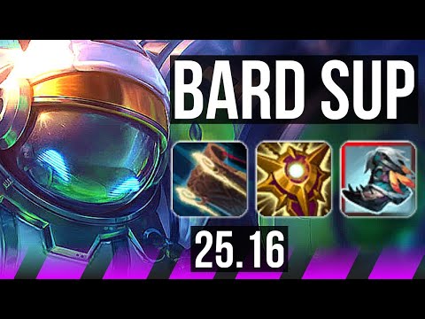 BARD & Aphelios vs PYKE & Kai'Sa (SUP) | KR Master | 25.16