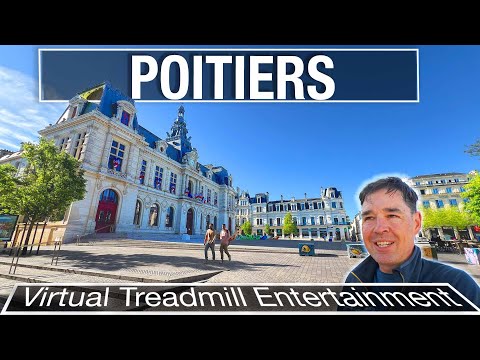 Poitiers, France Virtual Walking Tour - 4k City Walking Videos ...