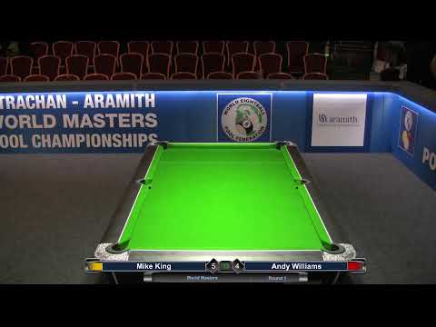 2019 World Masters - Round 1 - Mike King v Andy Williams