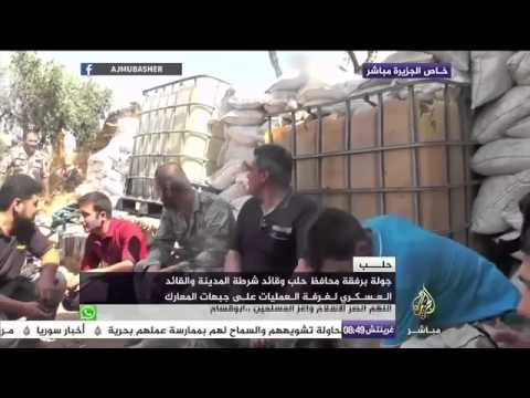 خاص بقناة الجزيرة مباشر... جولة برفقة الرائد ياسر عبد الرحيم والأستاذ بشير عليطو والعميد أديب الشلاف