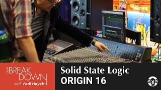 Video thumbnail for Breaking Down The SSL Origin 16 Console by Vintage King