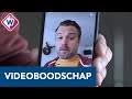 90-jarige Tilly krijgt videoboodschap van maatje Onno op de stoep - OMROEP WEST