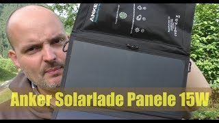 Solarladegerät Anker-Solarpanele Vorstellung