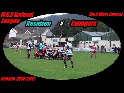 4.  Resolven  R.F.C  v  Cwmgors R.F.C   2016 - 2017