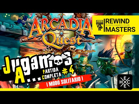 Jugamos a Arcadia Quest: modo solitario! #4