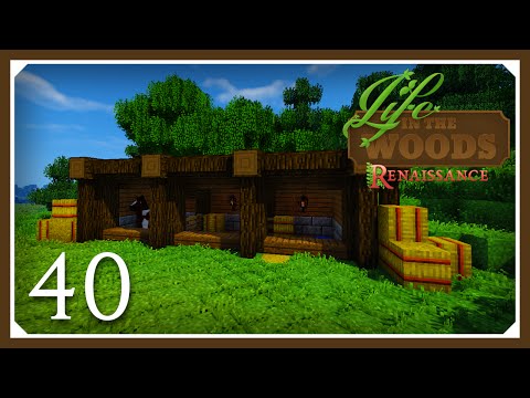 Exploring Horse Stables in the Wilderness! (Minecraft Mods)