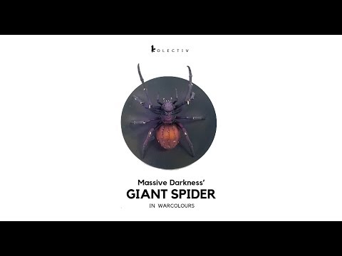 How to paint Giant Spider from Massive Darkness