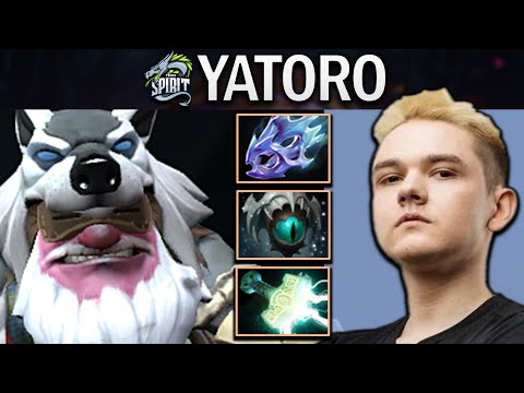 Sniper Dota 2 Gameplay Spirit.Yatoro with 20 Kills and Moon Shard