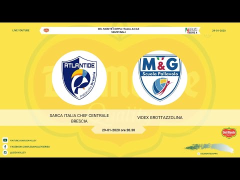 29-01-2020: (semifinali Del Monte Coppa Italia A2/A3) - Sarca Italia Chef Centrale Brescia - Videx G