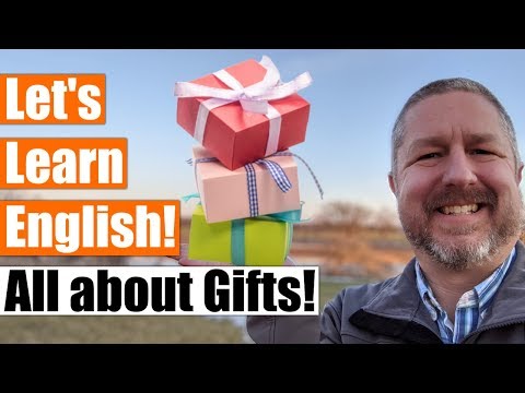 🎁 An English Lesson about Gifts and A Short Trip to a Jewelry Store 🎁