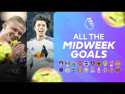 EVERY Midweek Goal | Matchweek 14 | 2025/26 Premier League Highlights