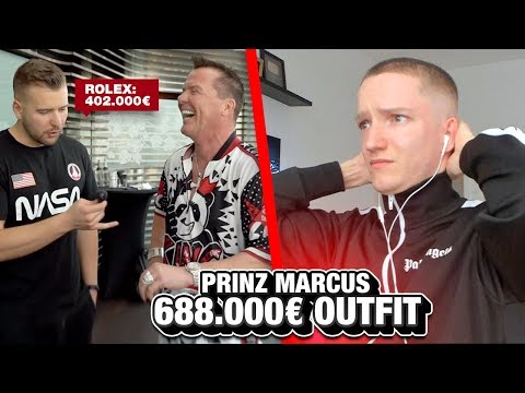 Das 688.000€ Outfit von Prinz Marcus.. (Reaktion)