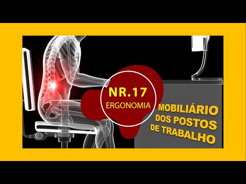 NR.17 - ERGONOMIA - MOBILIÁRIO DOS POSTOS DE TRABALHO