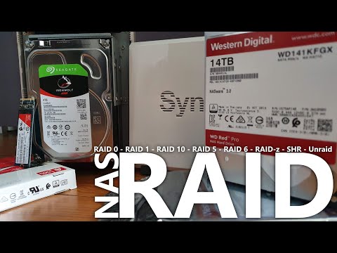 le RAID pour son NAS 💾 (Basic, JBOD, 0, 1, 10, 5, 6 Raid-z, Unraid, ...)