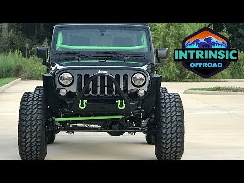 Big Sauce JK | Front Axle Upgrade and Full EVO Truss Kit Install