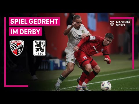 FC Ingolstadt 04 - TSV 1860 München Highlights mit Live-Kommentar | 3. Liga | MAGENTA SPORT