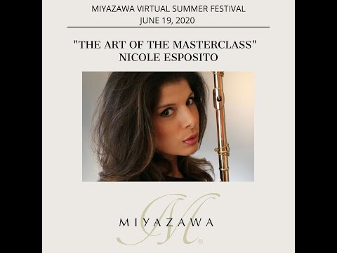 Nicole Esposito, Masterclass