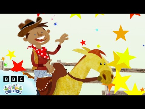 カウボーイ 🐄 | シーズン5 | アルファブロックス 全話 | 読み方を学ぼう | アルファブロックス (Cowboy 🐄 | Season Five | Alphablocks Full Episode | Learn to Read | Alphablocks)