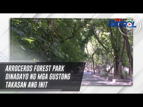 Arroceros Forest Park dinadayo ng mga gustong takasan ang init