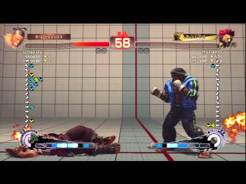 spDeeJay [Dee Jay] Vs TheDARIO [Akuma] SSF4 AE 2012 Ranked Matches - PSN