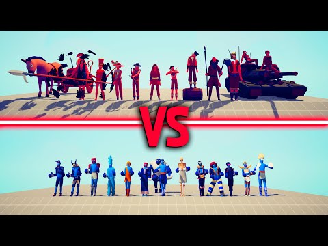 FULL LEGACY TEAM vs MEGA BOXER TEAM - Totally Accurate Battle Simulator | TABS