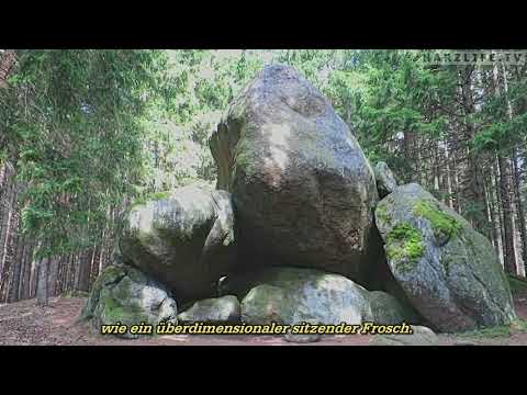 Der Froschfelsen - Eine bizarre Granitformation im Harz