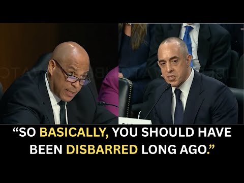 Cory Booker Tells Emil Bove To His Face He Hopes Evidence Will Come Out Proving He's Lied to Senate