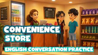 Convenience Store - Store - Checkout Counter - Conversation Practice - English Speaking - Vocabulary