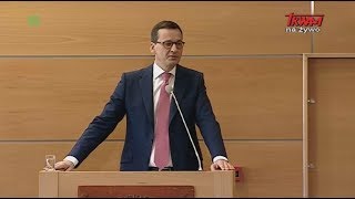 Konferencja WSKSiM „Gospodarcza Suwerenność” – Mateusz Morawiecki, Prezes Rady Ministrów