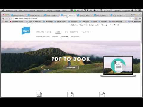 Create a Book from a PDF File Using Blurb's PDF to...