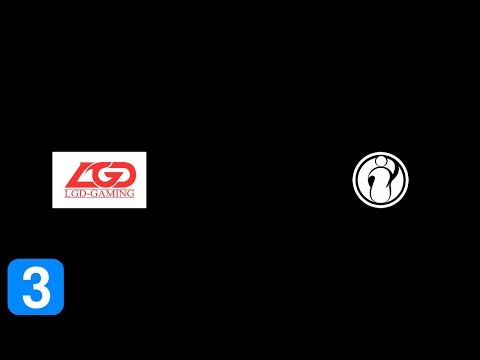 Full Highlights LGD-GAMING vs Invictus Gaming Game 3 - DOTA2 ACE Provisional