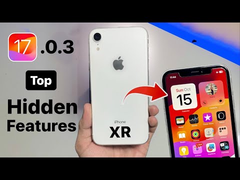 iOS 17.0.3 - Top New Hidden Features on iPhone XR you need to know (iOS 17.0.3)
