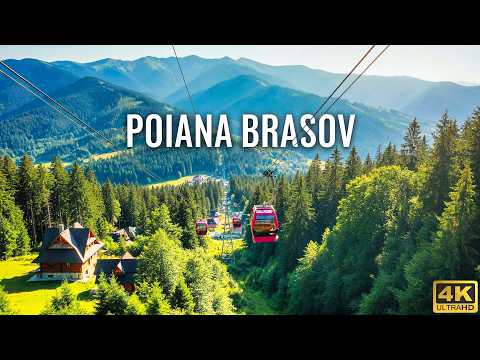 POIANA BRAȘOV 🇷🇴 — Romania’s Most Scenic Mountain Resort | Walking Tour 4K