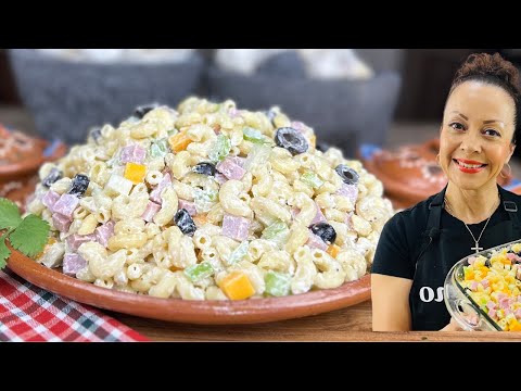 Ensalada de Coditos Fácil y Rápida