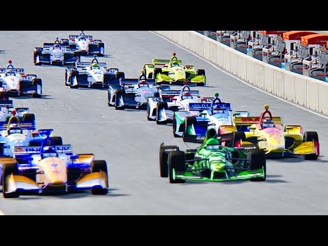 2021 Formula Rapide vs IndyCar 2019 - Laguna Seca