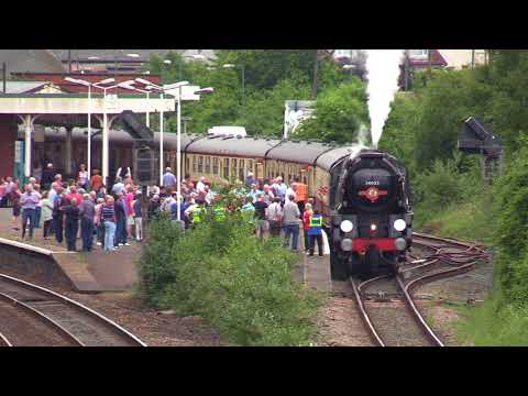 North Wales Coast Express with 34046 - June 2018