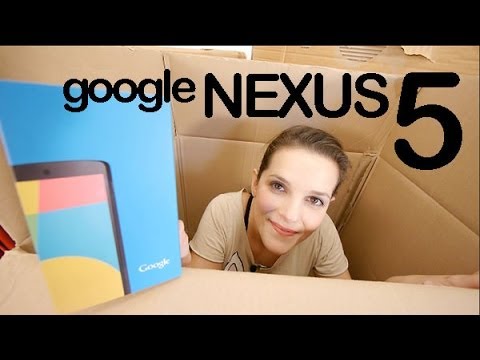 Nexus 5 Google unboxing