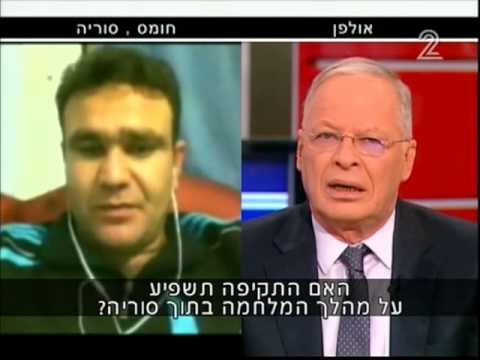 “ناشط” سوري يبارك الغارات الإسرائيلية (فيديو)